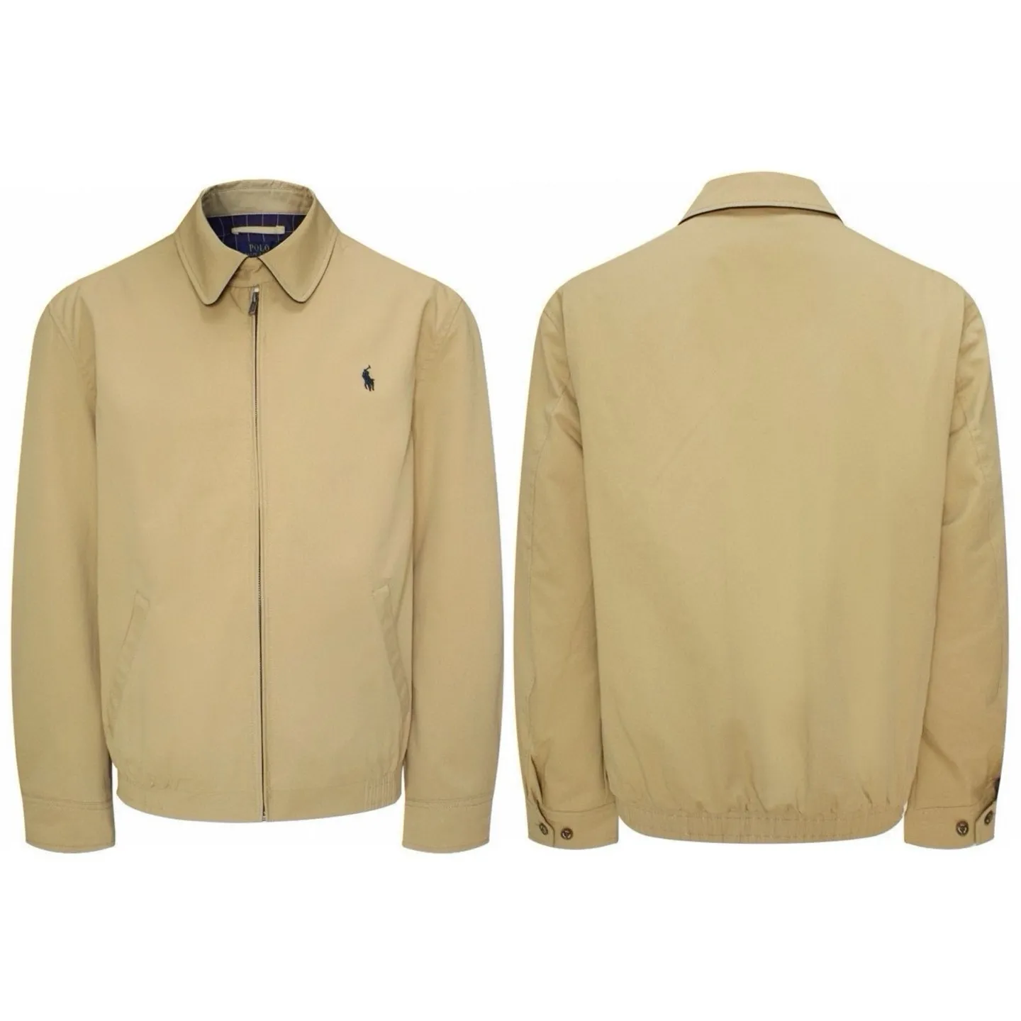 P306 💰Ralph Lauren/Ralph Lauren American vintage classic lapel old cadre retro jacket. Classic design. Timeless classic. The cotton fabric is thick and wide, showing a sense of vintage. The collar and cuffs are decorated with colorful plaid. It looks good on both men and women. Wear it as comfortable as you want. It focuses on relaxed retro YYDS. One piece for both men and women. An indispensable piece for autumn and winter. The most popular jacket at the moment. One hundred percent cotton twill is thick and thick, ⚠️correctly spaced red and green plaid lining, imported high-density embroidery. The Harrington jacket has a loose fit, is short and fat, and is super versatile. It is clean-fitting and is suitable for both men and women. Color: Black Size: M-XXL Size Length Bust Sleeve length Shoulder width M 67 110 61 L 68 114 62 XL 70 118 63 2XL 72 122 64